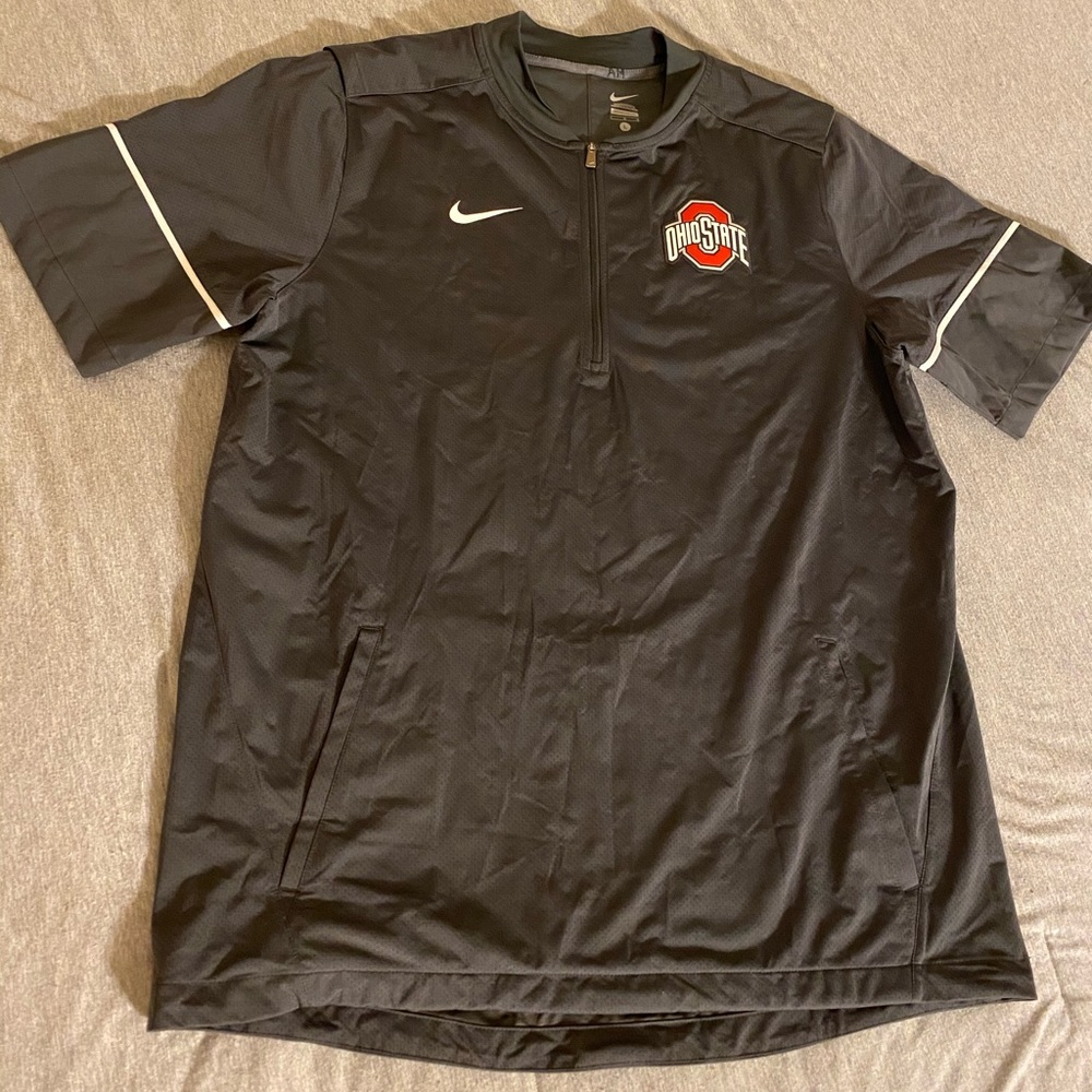 Nike Ohio State Dri-Fit Quarter Zip Top
